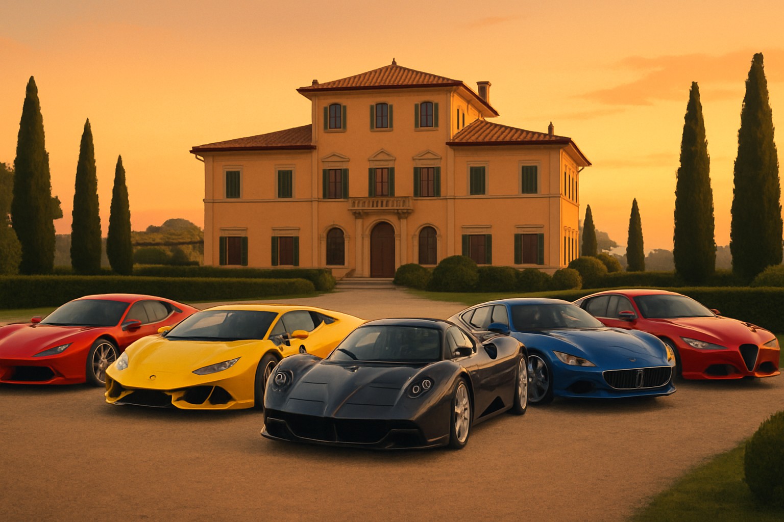 Marque de voiture de luxe italienne - Top 5