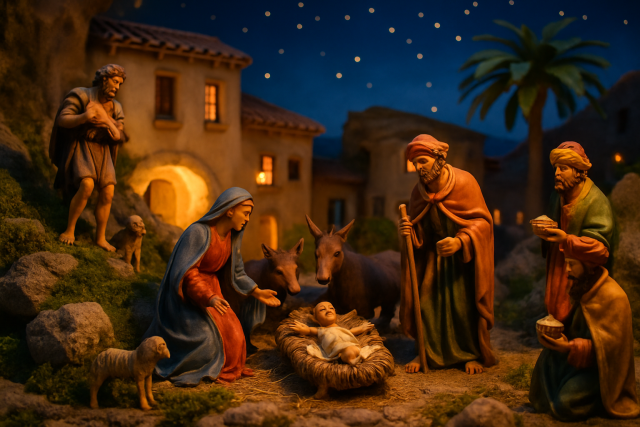 Crèche de Noël en Espagne - Tradition authentique
